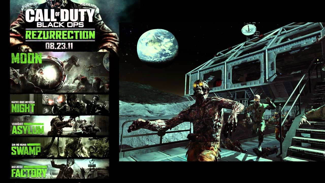 all black ops 2 zombie maps